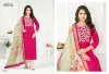Kajal By Vishnu Vetican Silk Dress Material